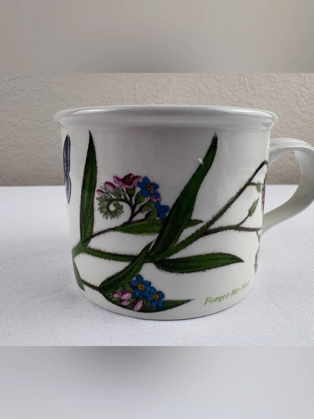 Set of Two Portmeirion Botanic Garden Teacup and Saucer Set.